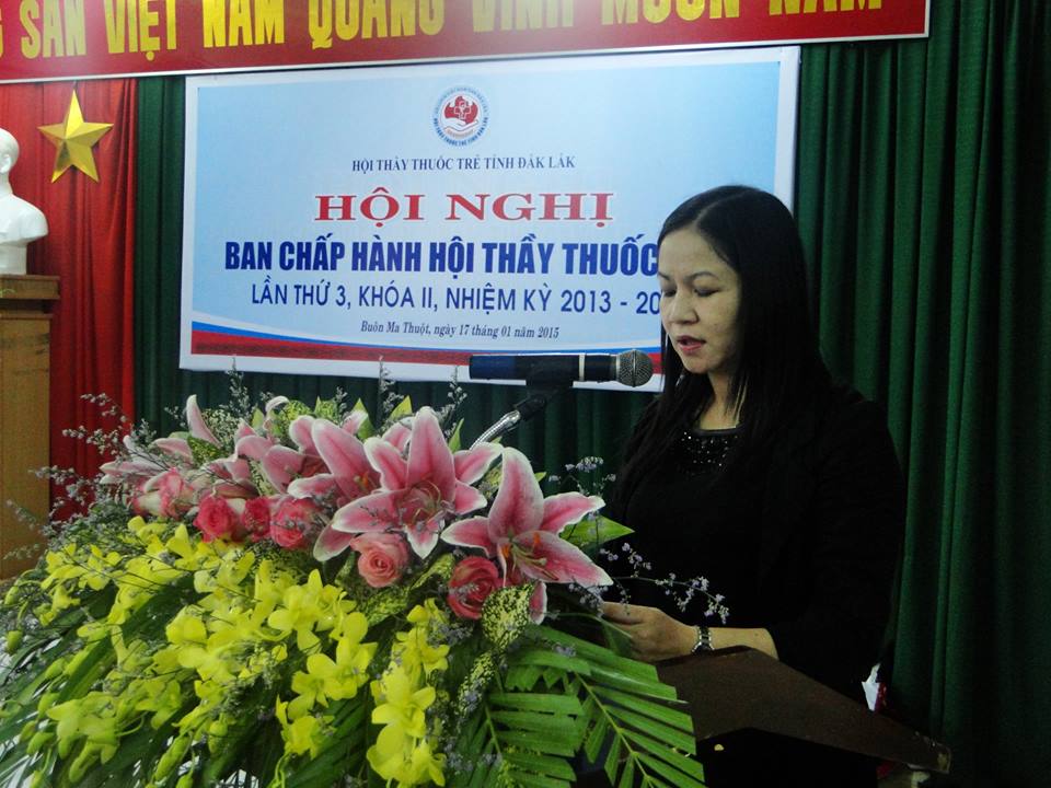 Hội nghị BCH Hội Thầy thuốc trẻ tỉnh Đắk Lắk lần thứ 3, khoá II (nhiệm kỳ 2013 – 2018)